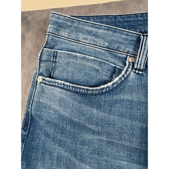 Neuw Denim Ray Tapered Stretch Jeans Ocean Blue Wash Men’s Size 36x32 Revolve - Picture 4 of 16